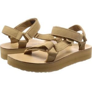 eva Women's Midform Universal Leather Sandal Size 8